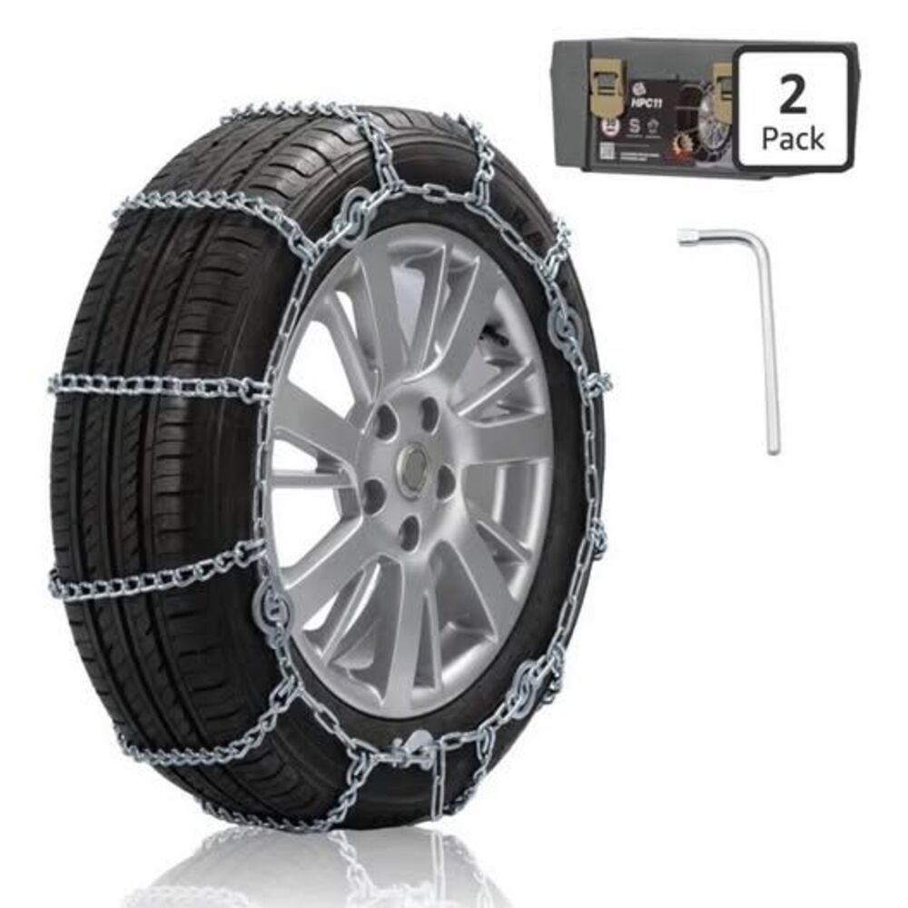2 pack Snow chains for pick up trucks and suv